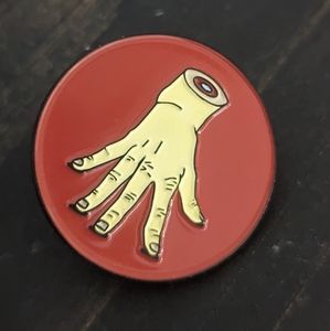 Addams Family Thing Enamel Pin